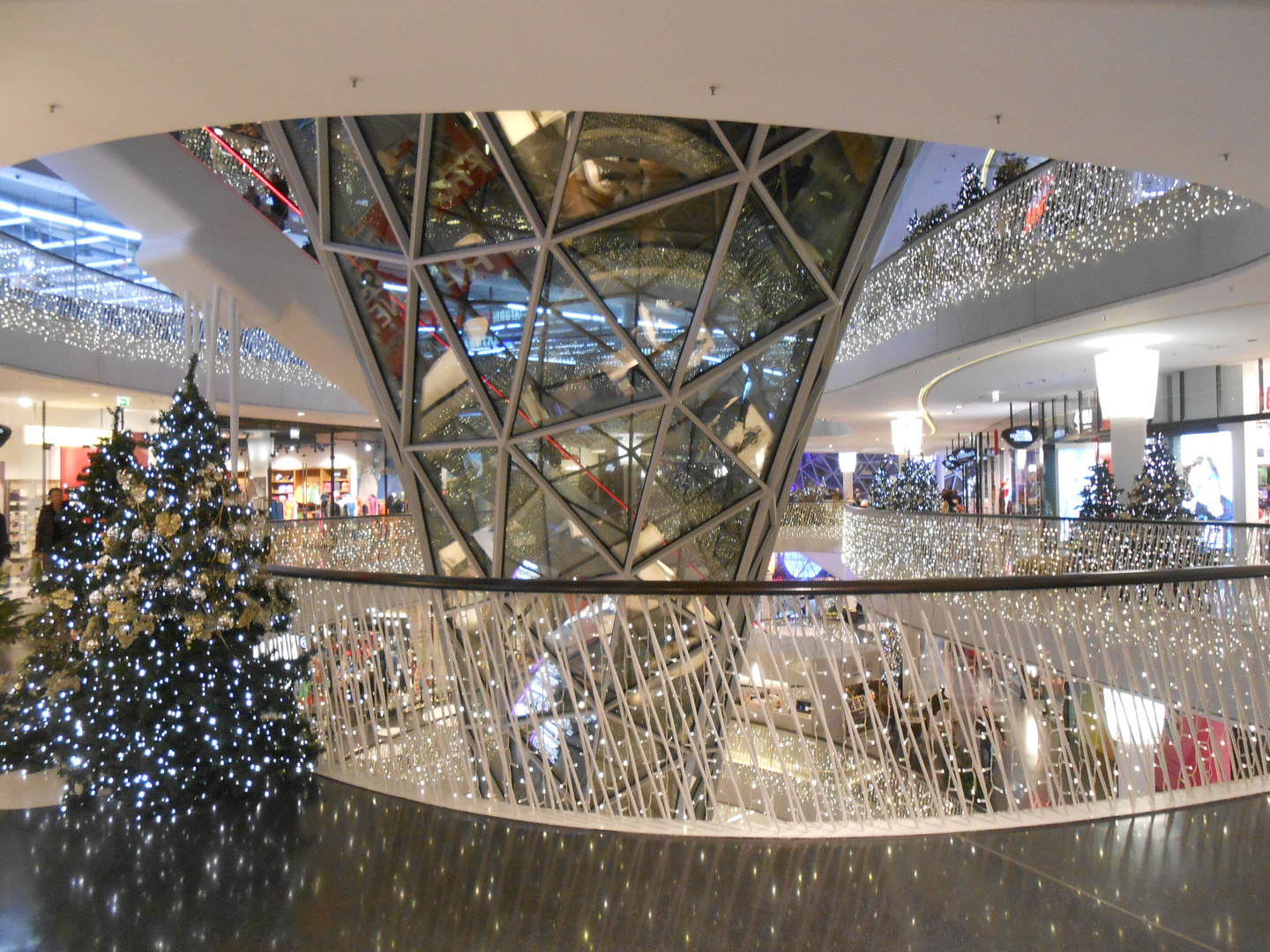 Weihnachten 2013, My Zeil, Frankfurt