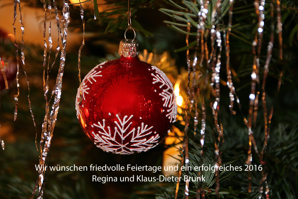 Weihnachten 2015.