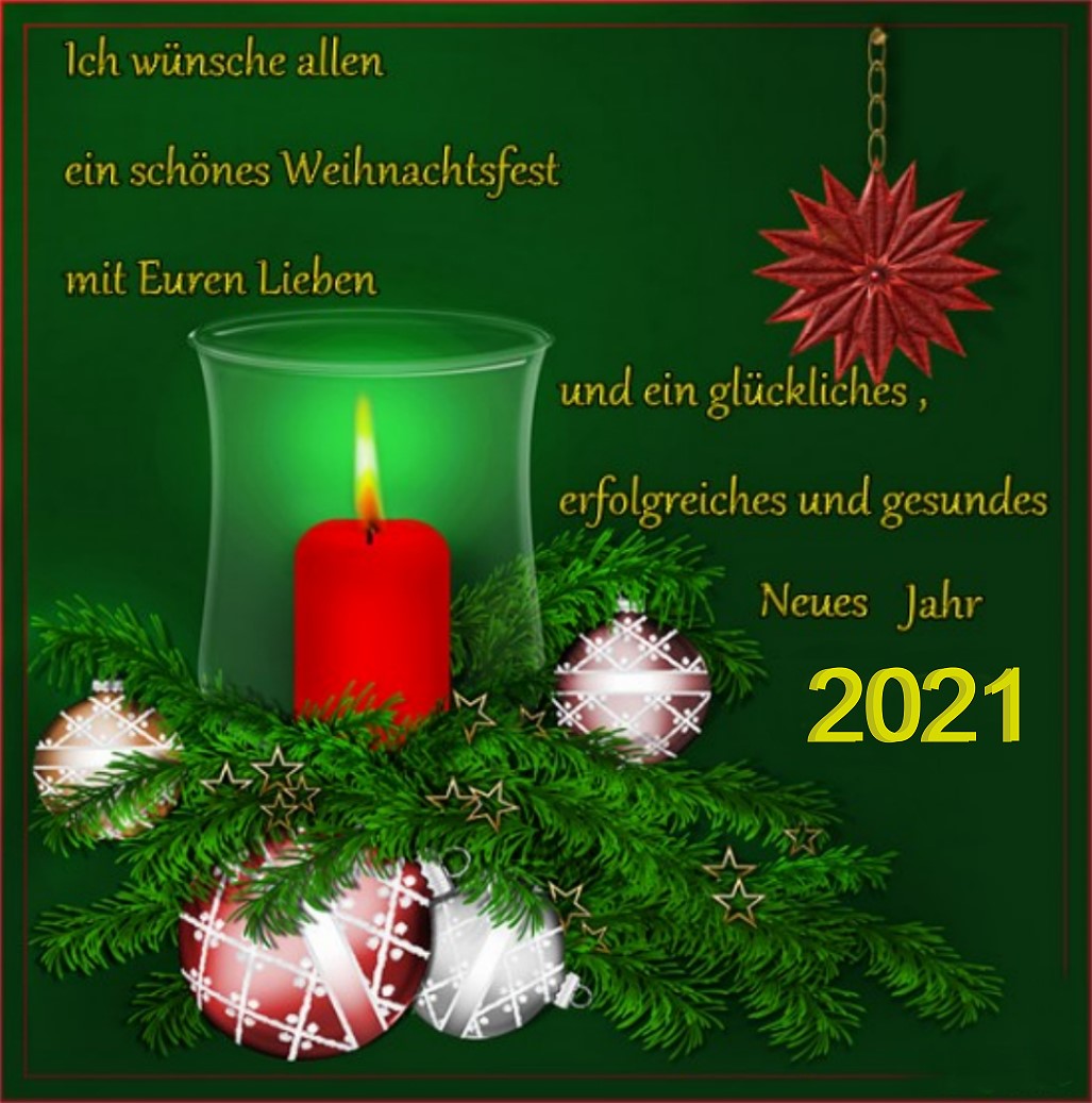               Weihnachten 2020  -  Neujahr  2021