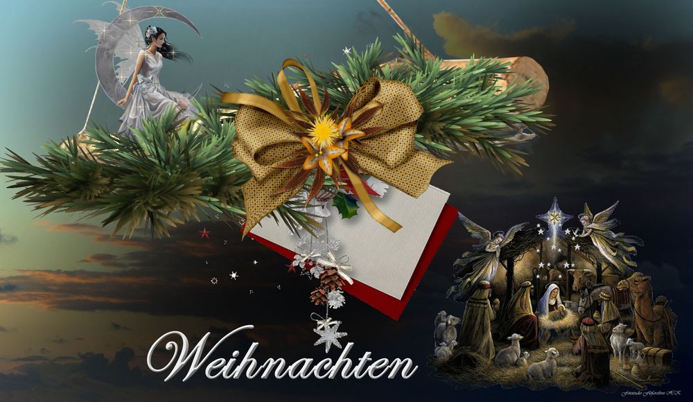 Weihnachten Foto & Bild fotomontagen, fotomontage, digiart Bilder auf