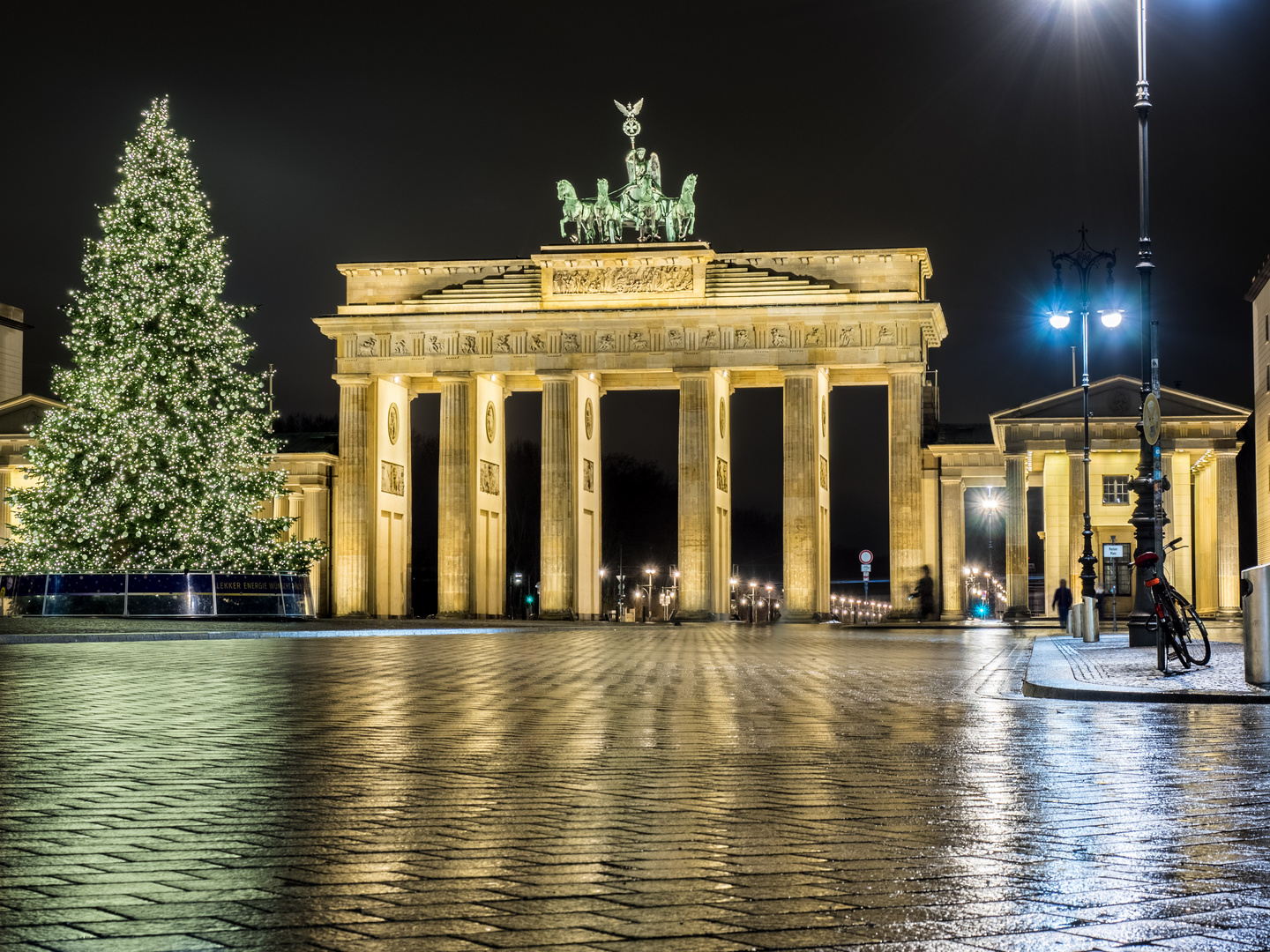 Weihnachten am Brandenburger Tor