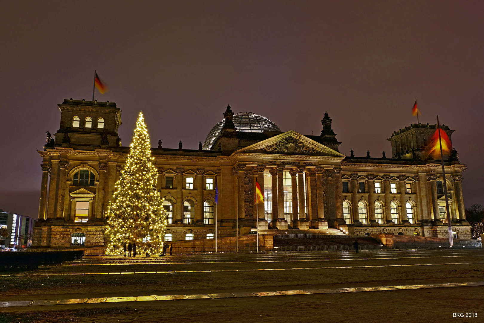 Weihnachten am Reichstag  