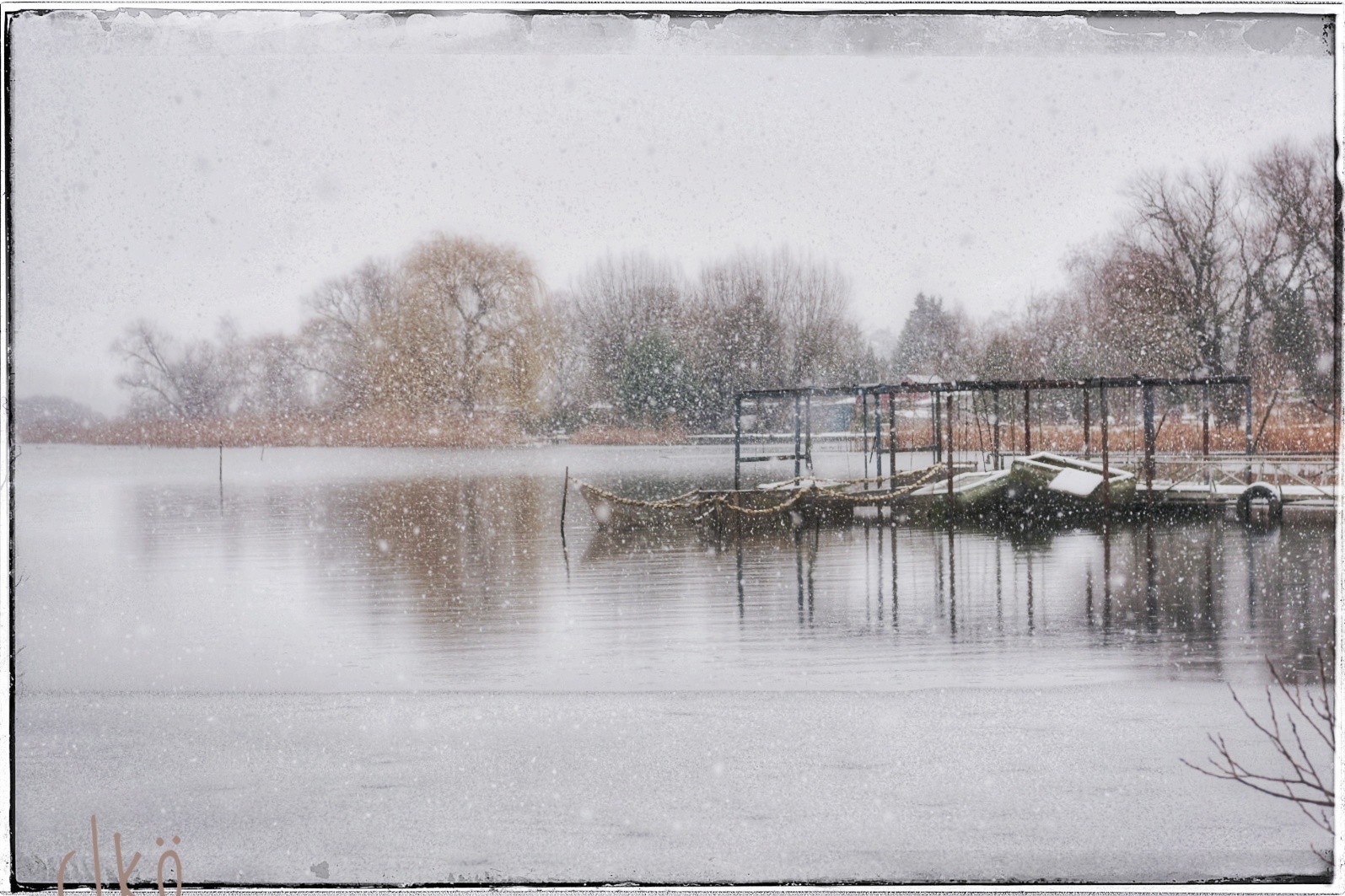 ... weihnachten am see ...