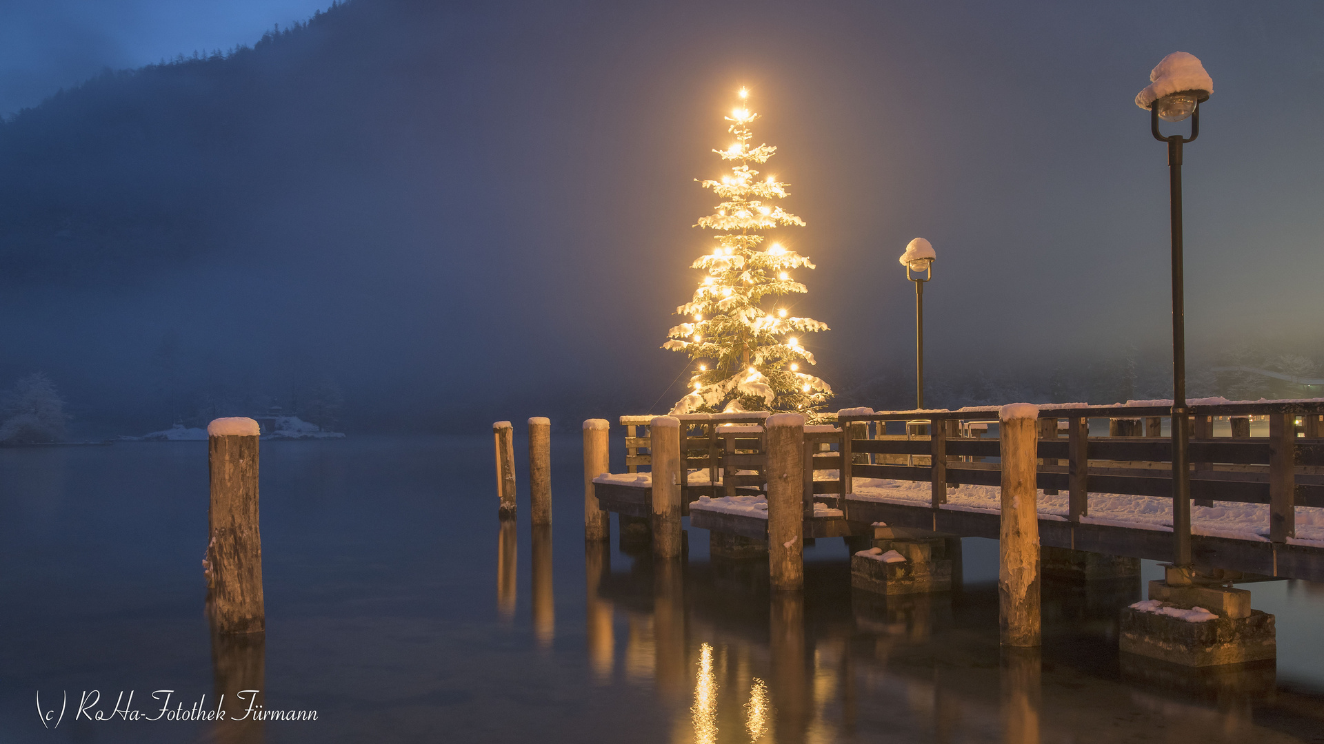 Weihnachten am Steg - Königssee - Berchtesgaden