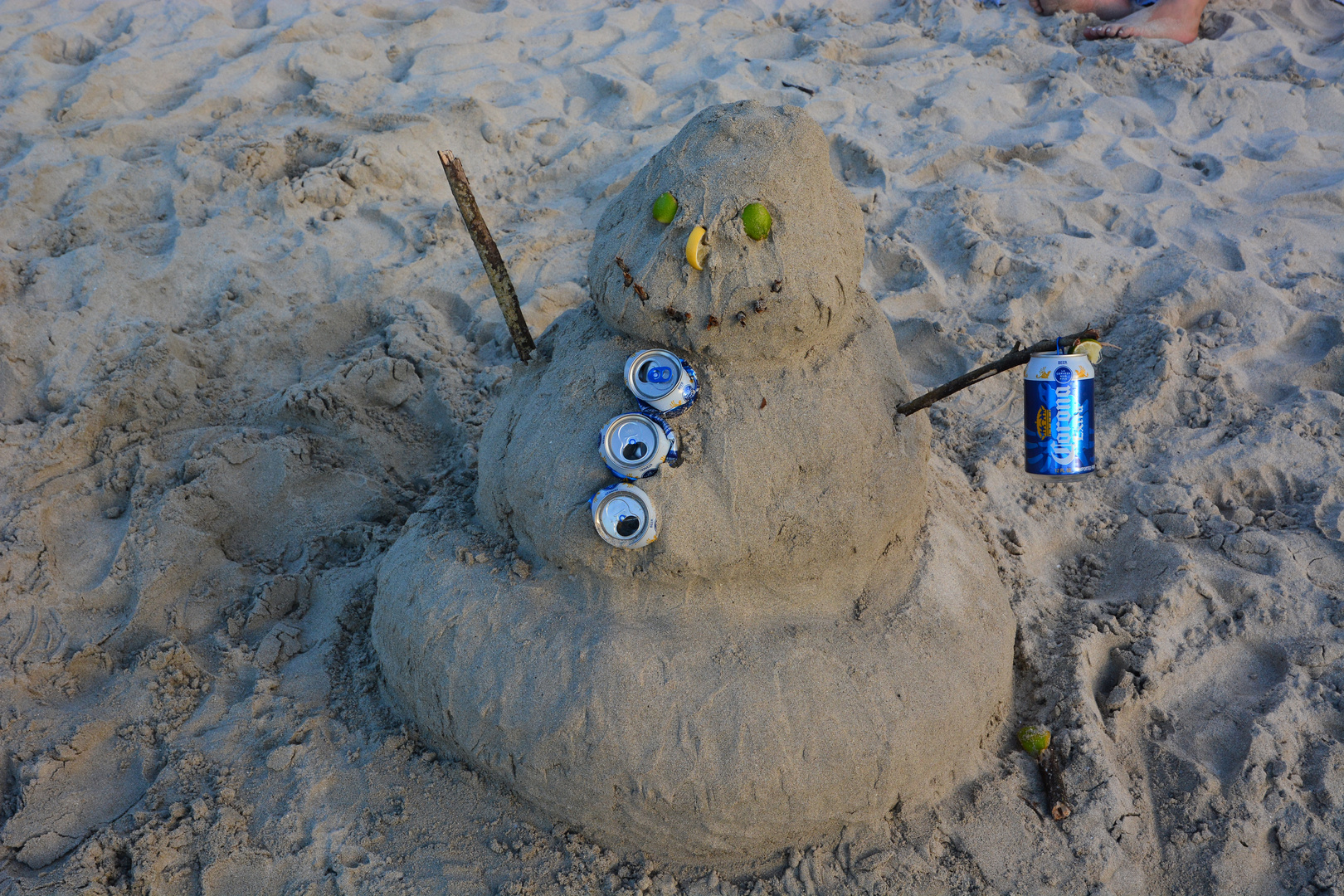 Weihnachten am Strand