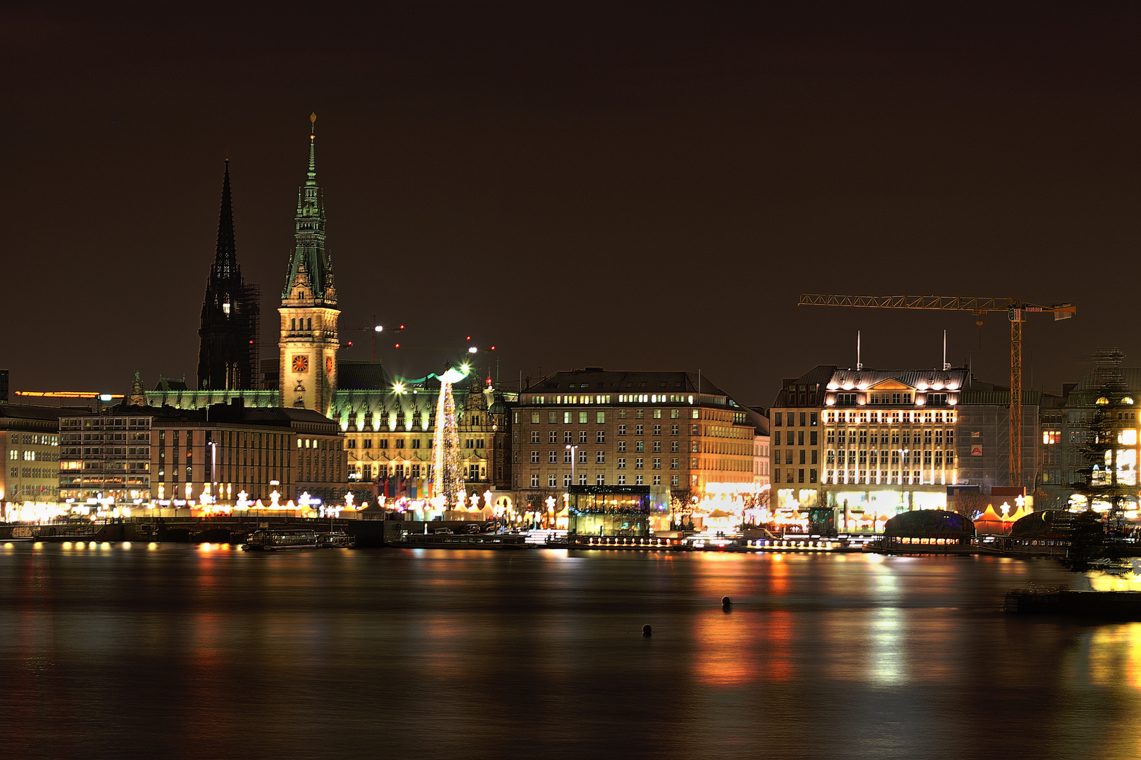 Weihnachten an der Alster