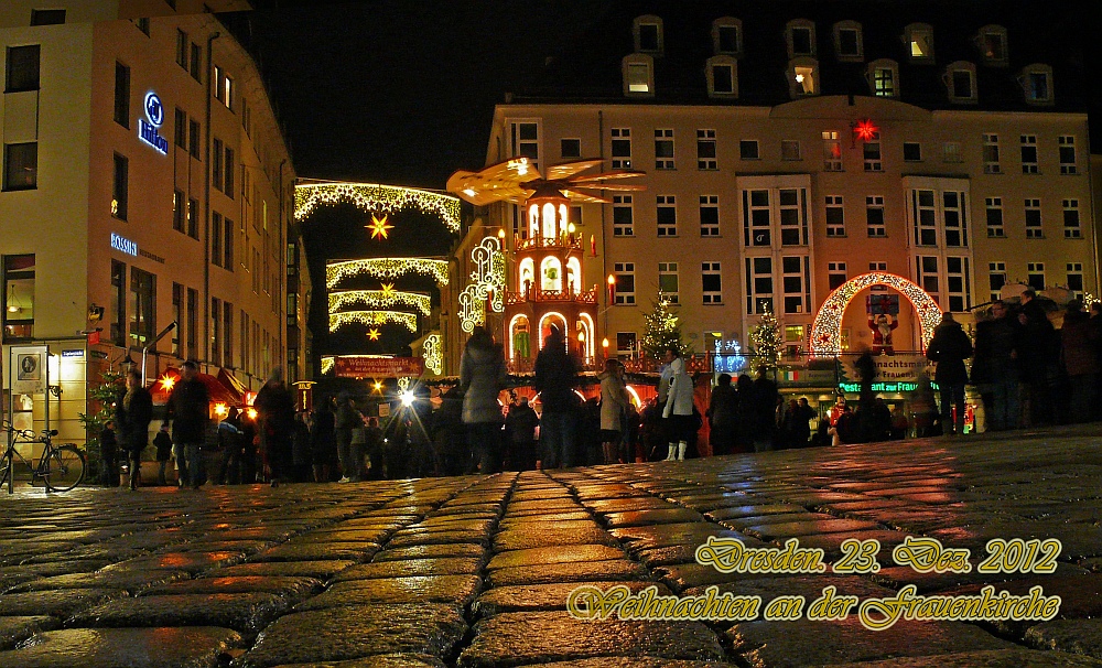 Weihnachten an der Frauenkirche