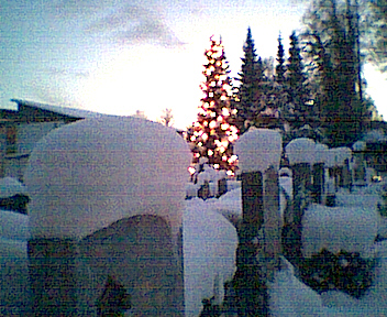 Weihnachten auf dem Friedhof