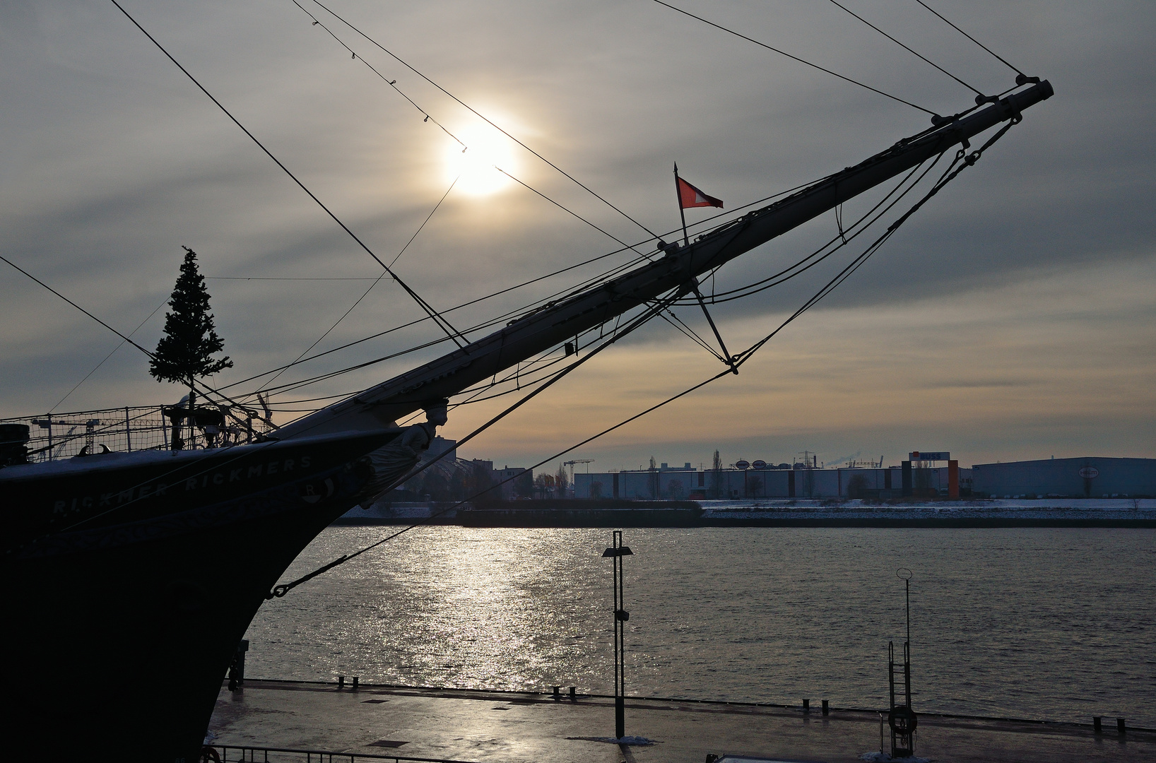 Weihnachten auf der Rickmers