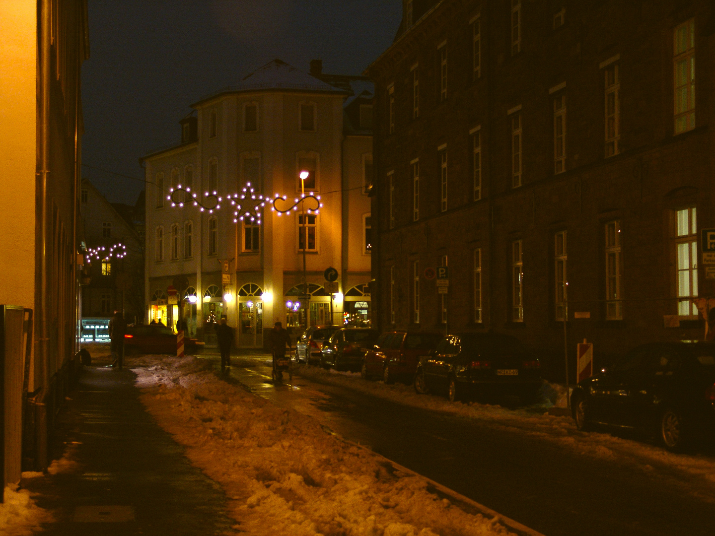 Weihnachten bei Nacht