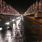 Weihnachten Beleuchtungen auf die Champs-Elysées, Paris