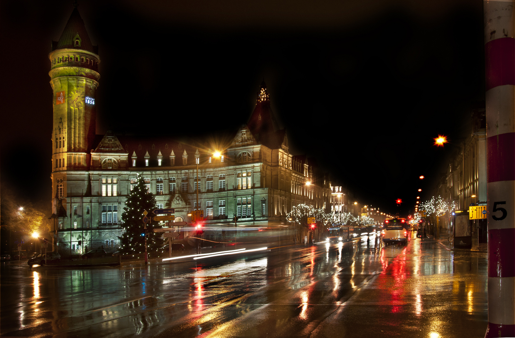 Weihnachten im Regen