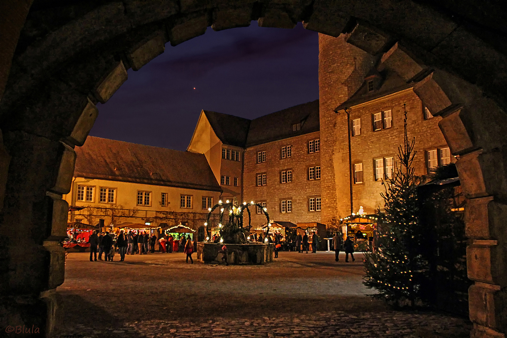 Weihnachten im Schloss