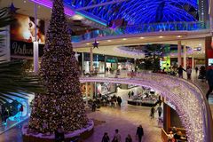 Weihnachten im Shoppingcenter