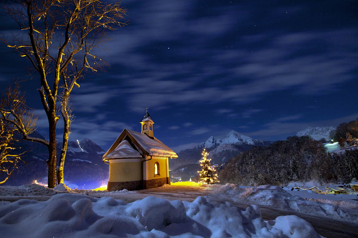 Weihnachten in Berchtesgaden Foto & Bild jahreszeiten, winter, natur
