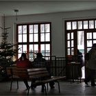 Weihnachten in der Bahnhofshalle