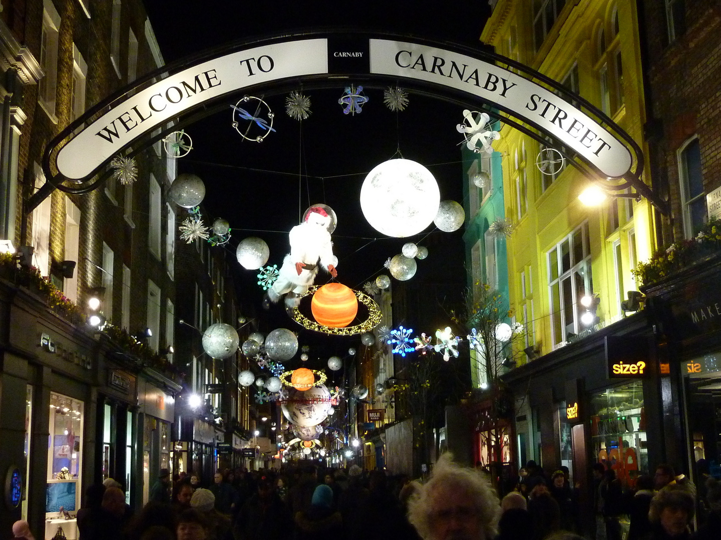Weihnachten in der Carnaby Street