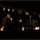 Weihnachten in der Fasanenstr. in  Krefeld.