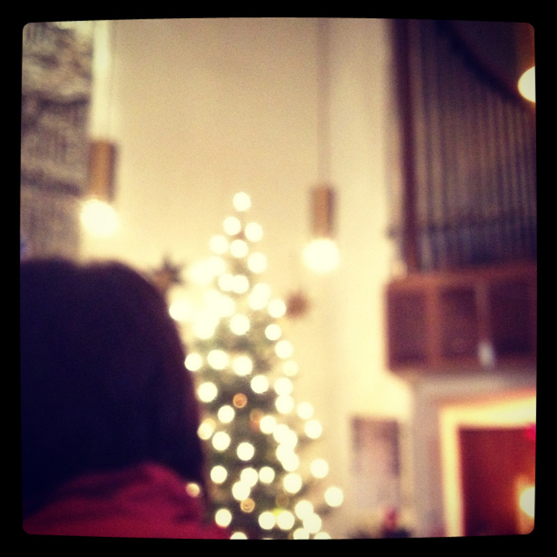 Weihnachten in der Kirche