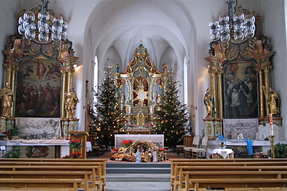 Weihnachten in der Pfarrkirche Ilanz (CH/GR)