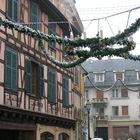 Weihnachten in die Strassen von Barr, Elsass