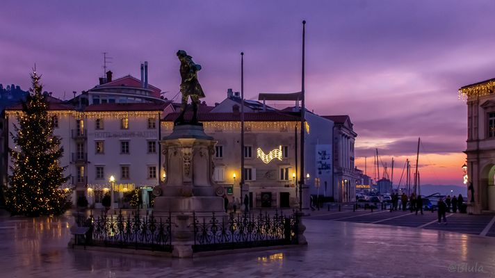 Weihnachten in Piran