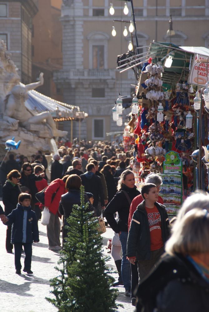 Weihnachten in Rom (3) - Weihnachtsmarkt