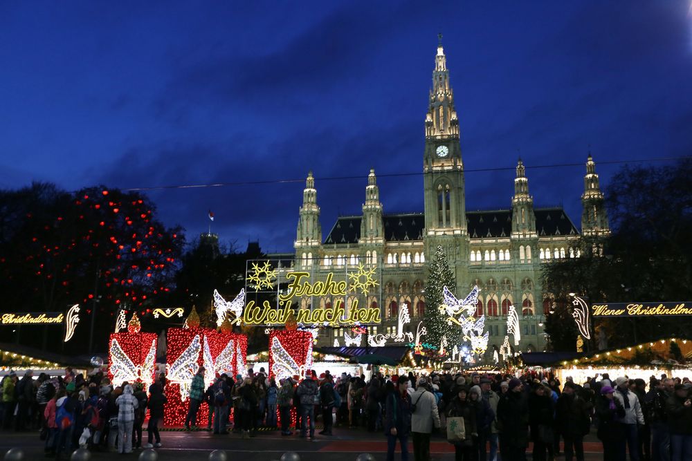 Weihnachten in Wien Foto &amp; Bild | gratulation und feiertage