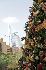 Weihnachten ist big business in Dubai