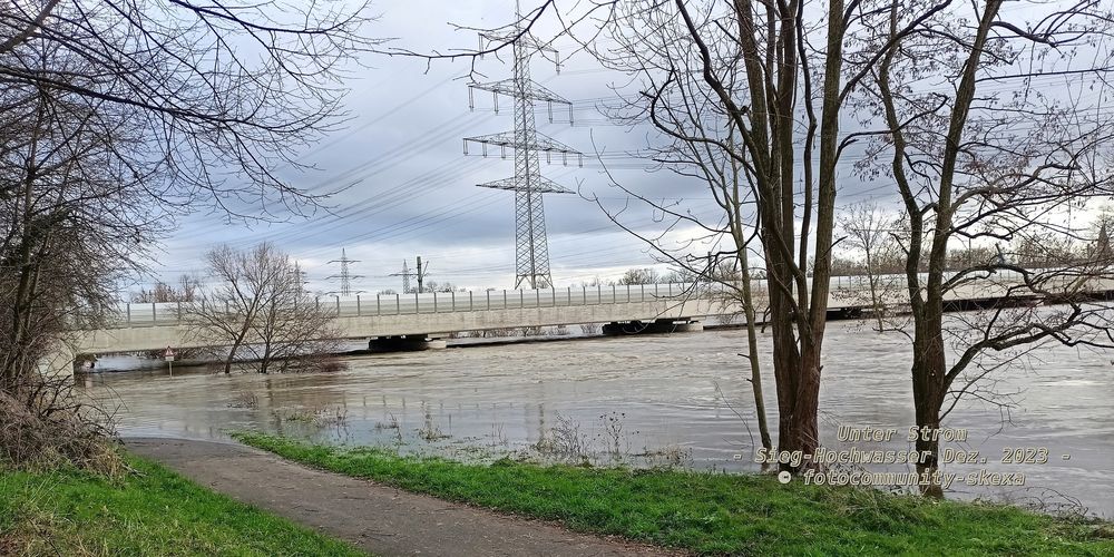 Weihnachten mit Strom - 2023 - Hochwasser Sieg