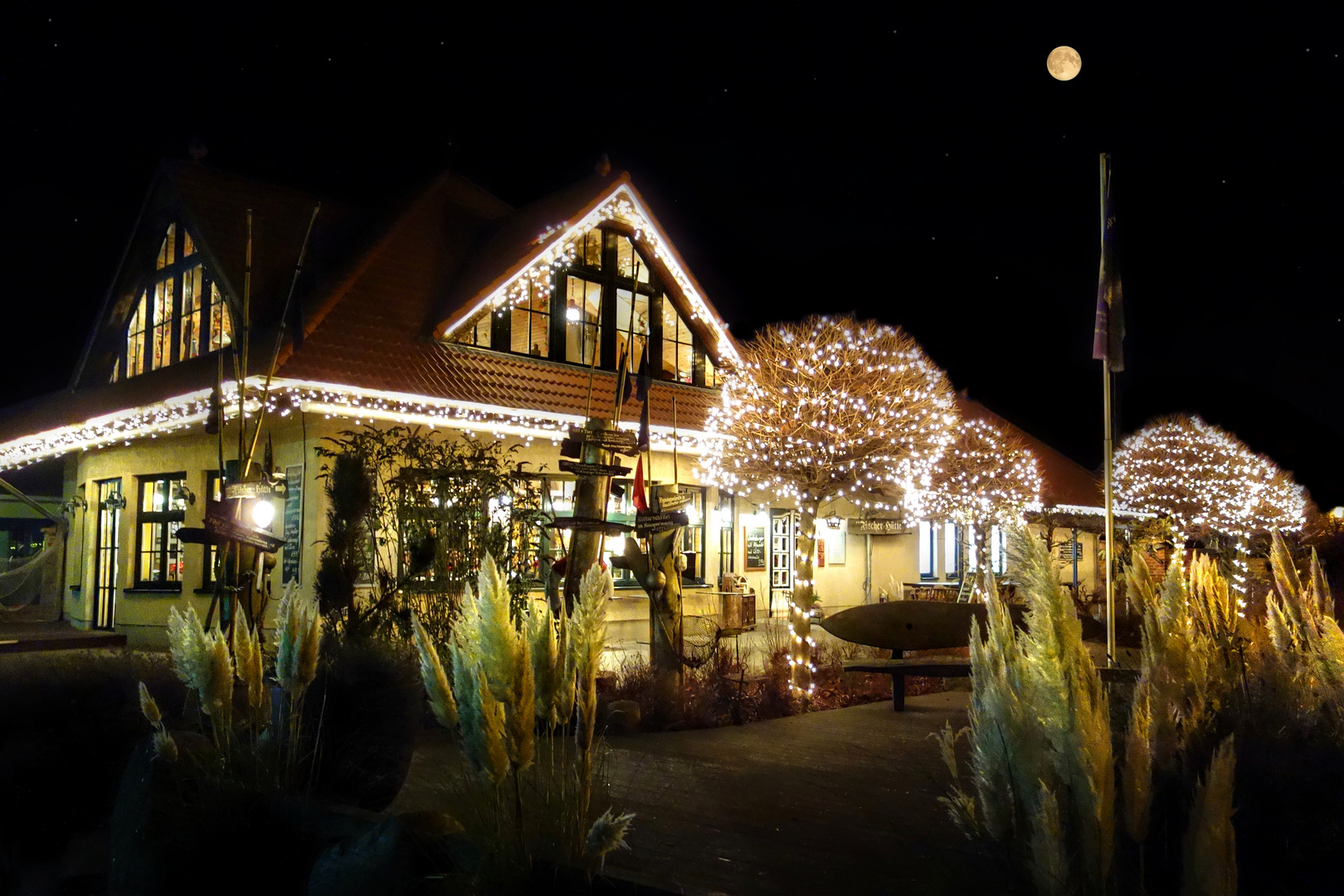 Weihnachten, Restaurant Fischer-Hütte