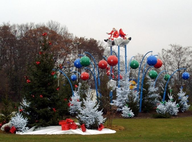 Weihnachten schon...doch kein Markt...eher Verkehr...