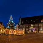 Weihnachten vor dem Quedlinburger Rathaus