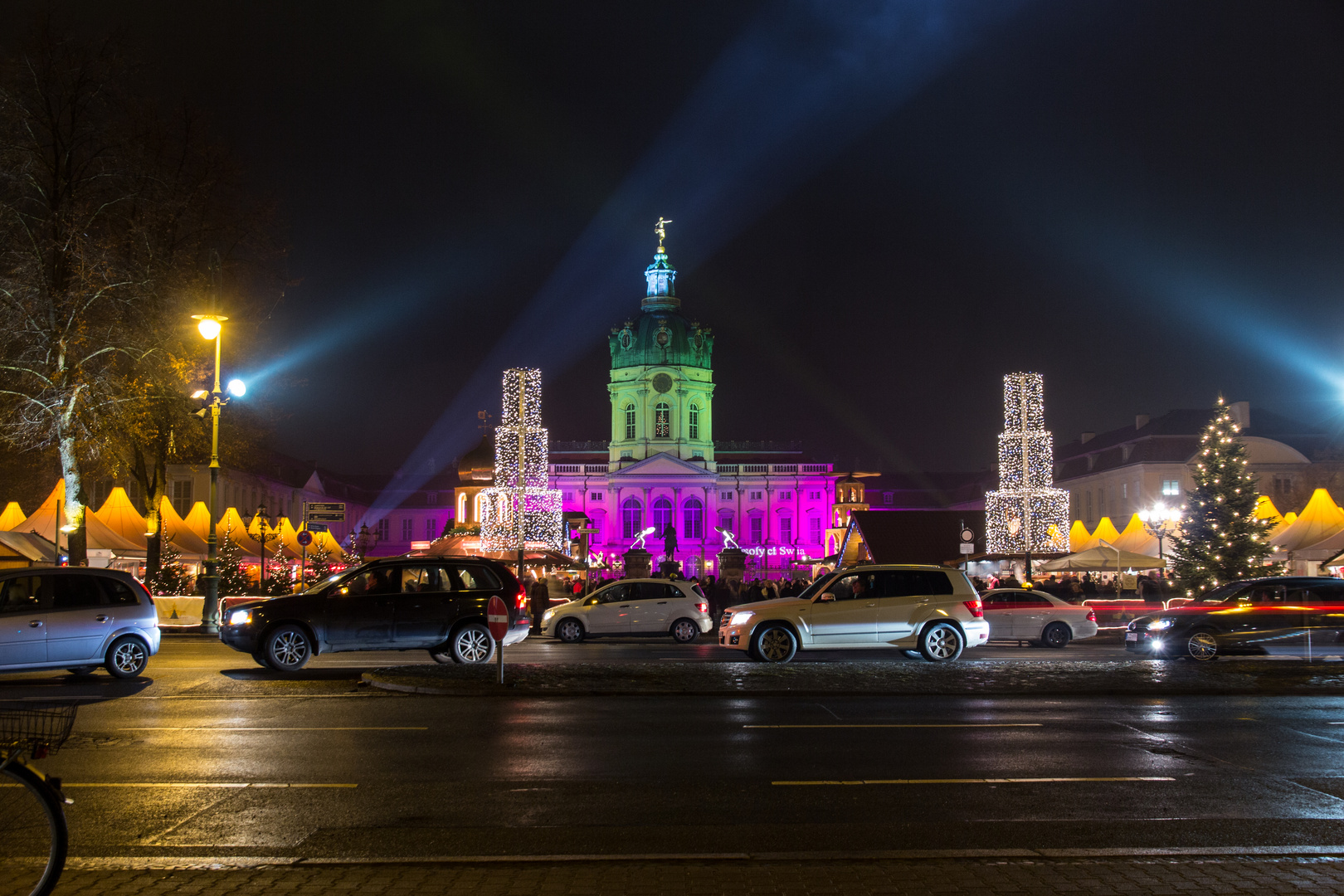 Weihnachten vor Schloss Charlottenburg