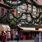 Weihnachtenstimmung in Obernai (Oberehnheim), Elsass