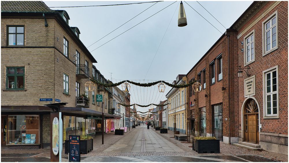 Weihnachtlich dekoriert