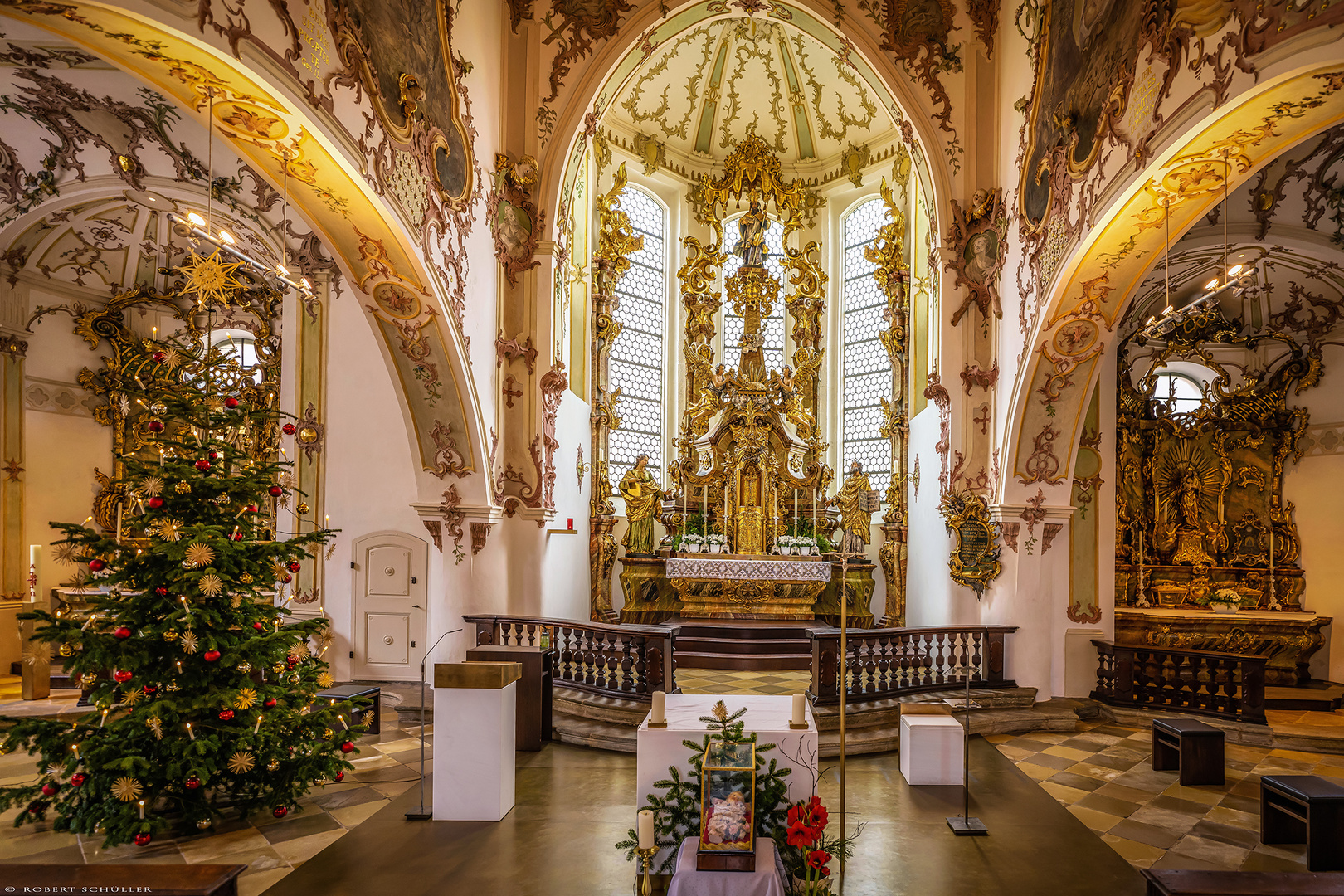 Weihnachtlich geschmückt 2/3: Pfarrkirche St. Kassian in Regensburg