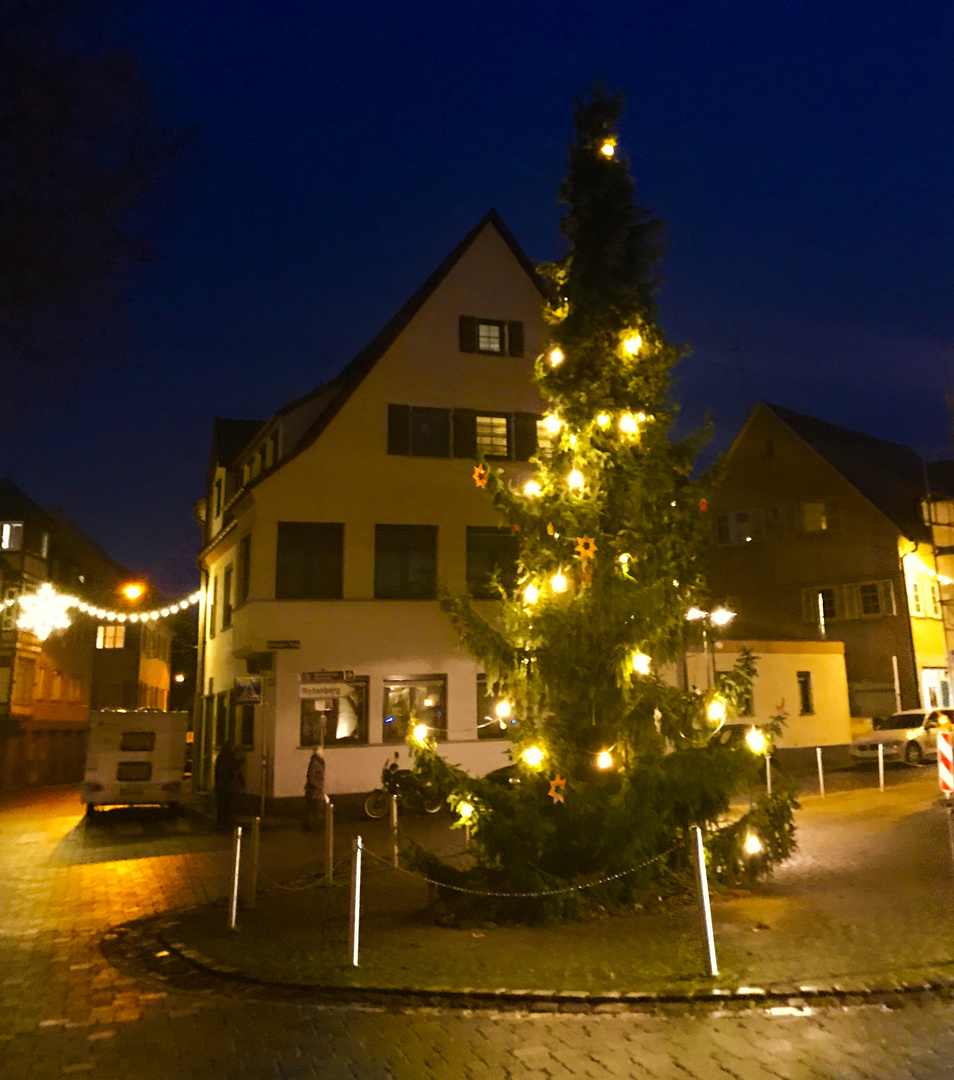 Weihnachtlich geschmückt ....