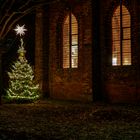 Weihnachtlich geschmückte Johanneskirche