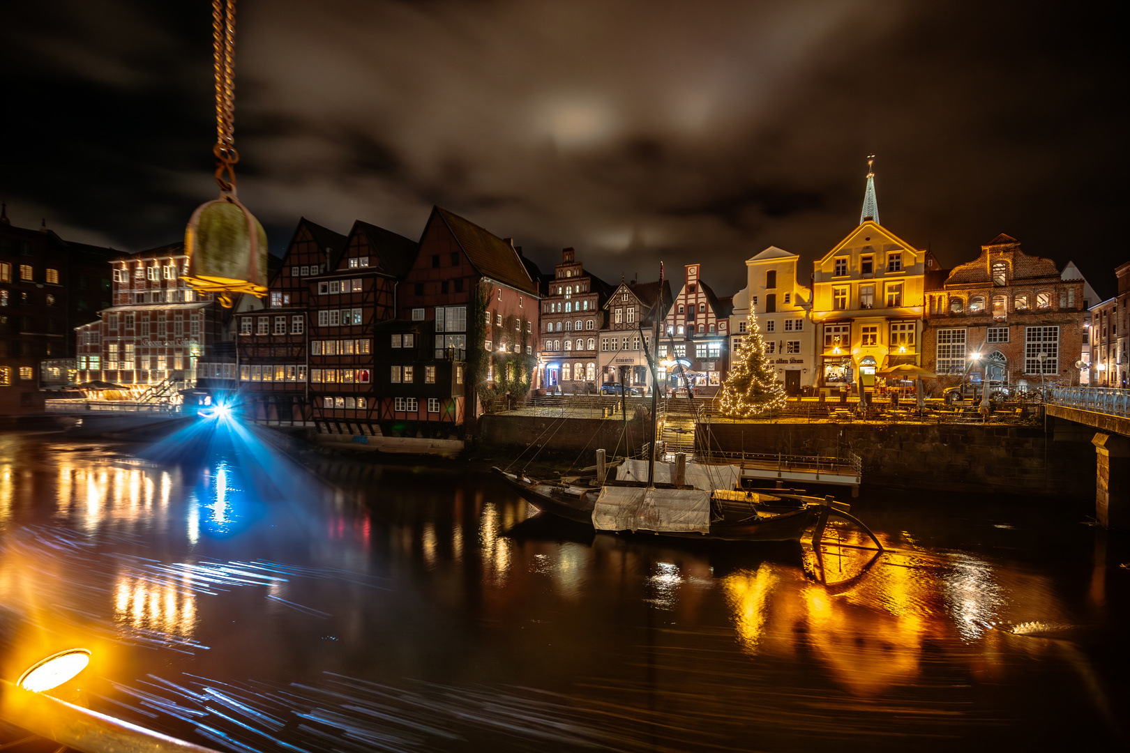 Weihnachtlich im alten Hafen