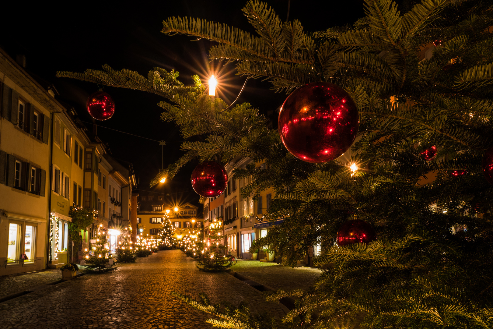 Weihnachtliche Altstadt