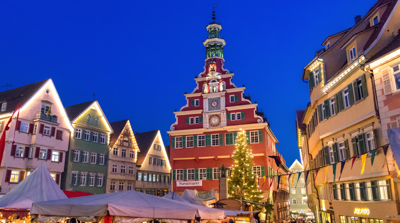 Weihnachtliche Altstadt