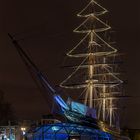 Weihnachtliche Cutty Sark