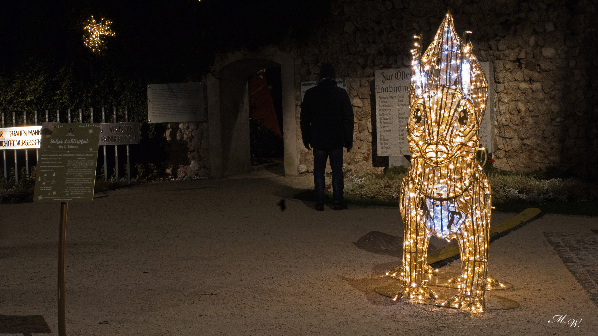 Weihnachtliche Erinnerung Eichkatzerl