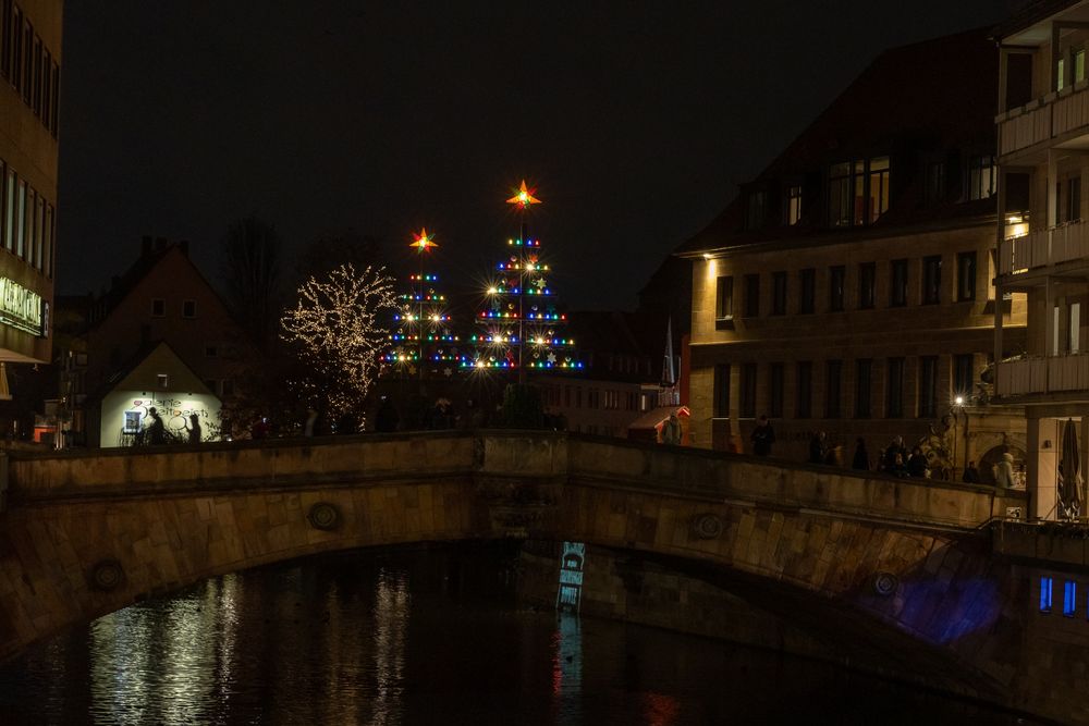 Weihnachtliche Fleischbrücke