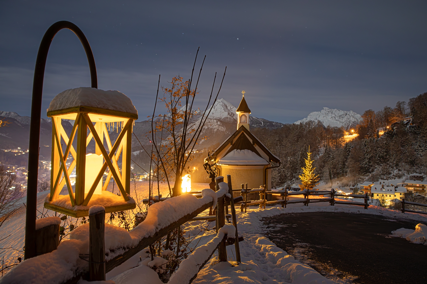 Weihnachtliche Grüße aus den Berchtesgadener Land 