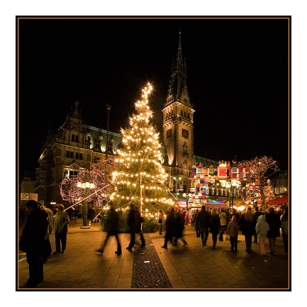 Weihnachtliche Grüße aus Hamburg