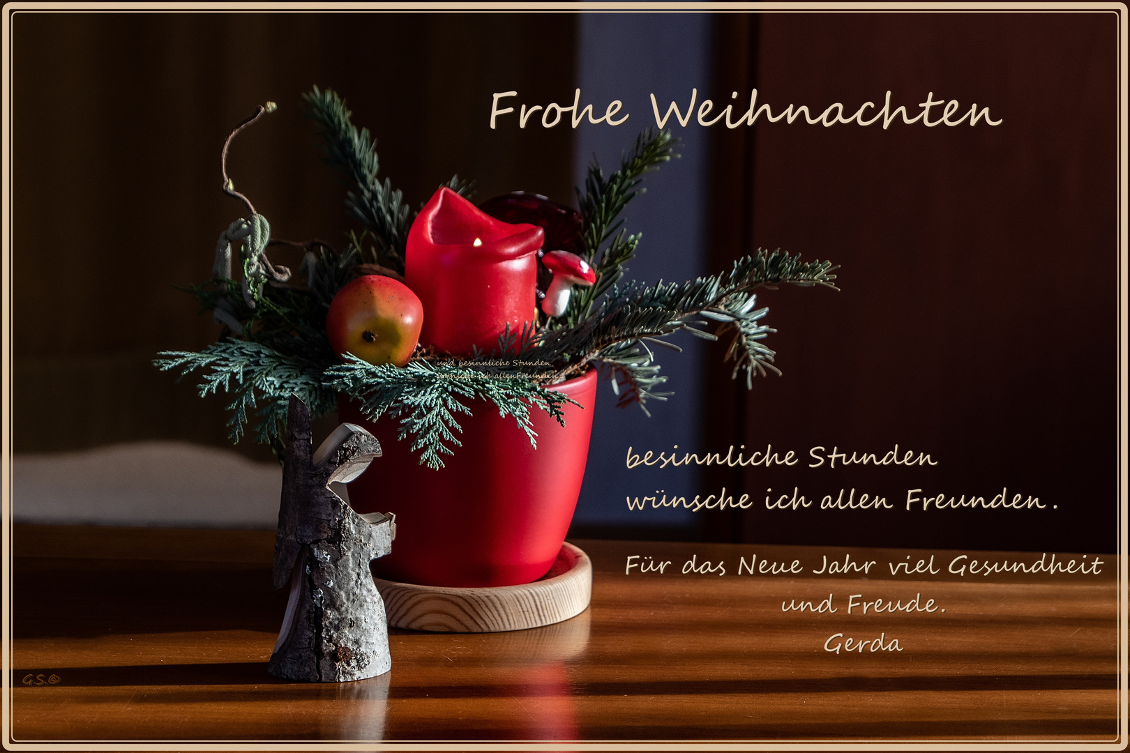 Weihnachtliche Grüße Foto &amp; Bild | gratulation und feiertage ...