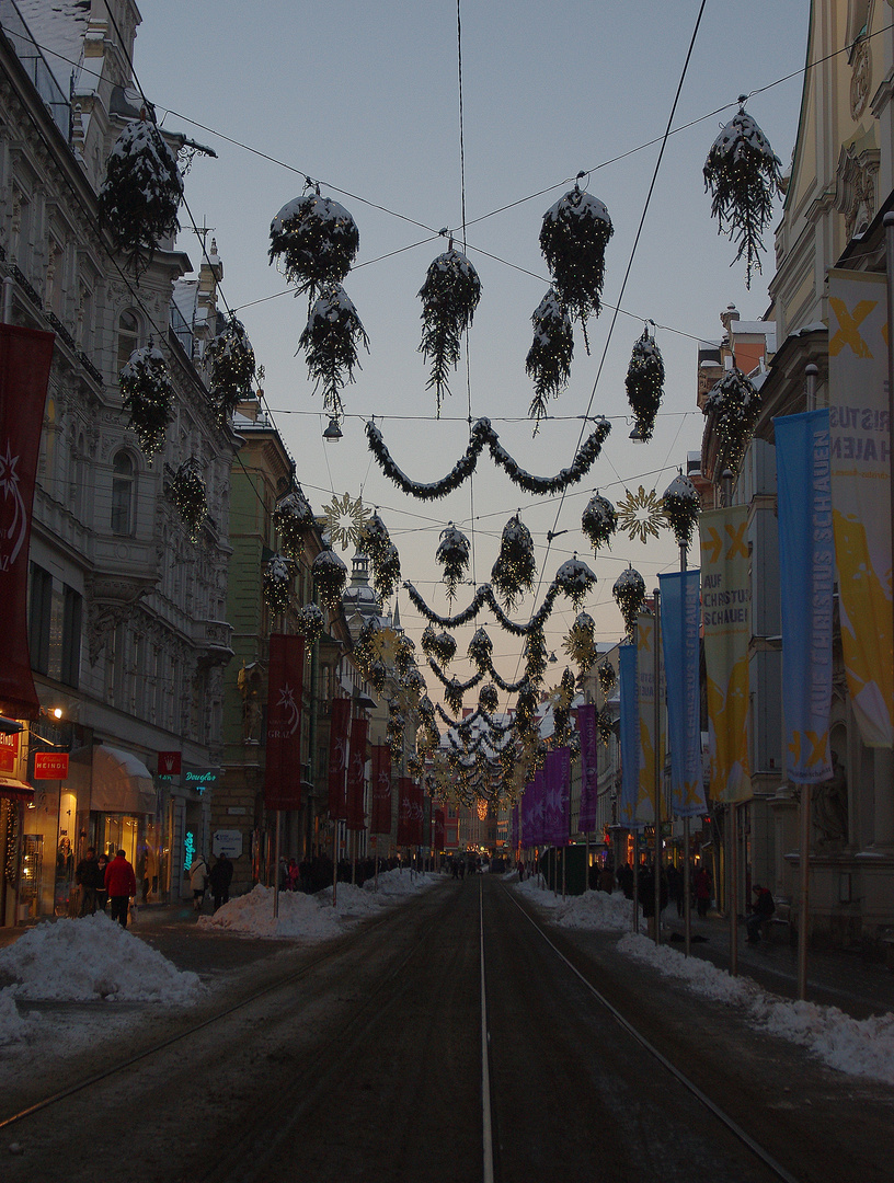 Weihnachtliche Herrengasse