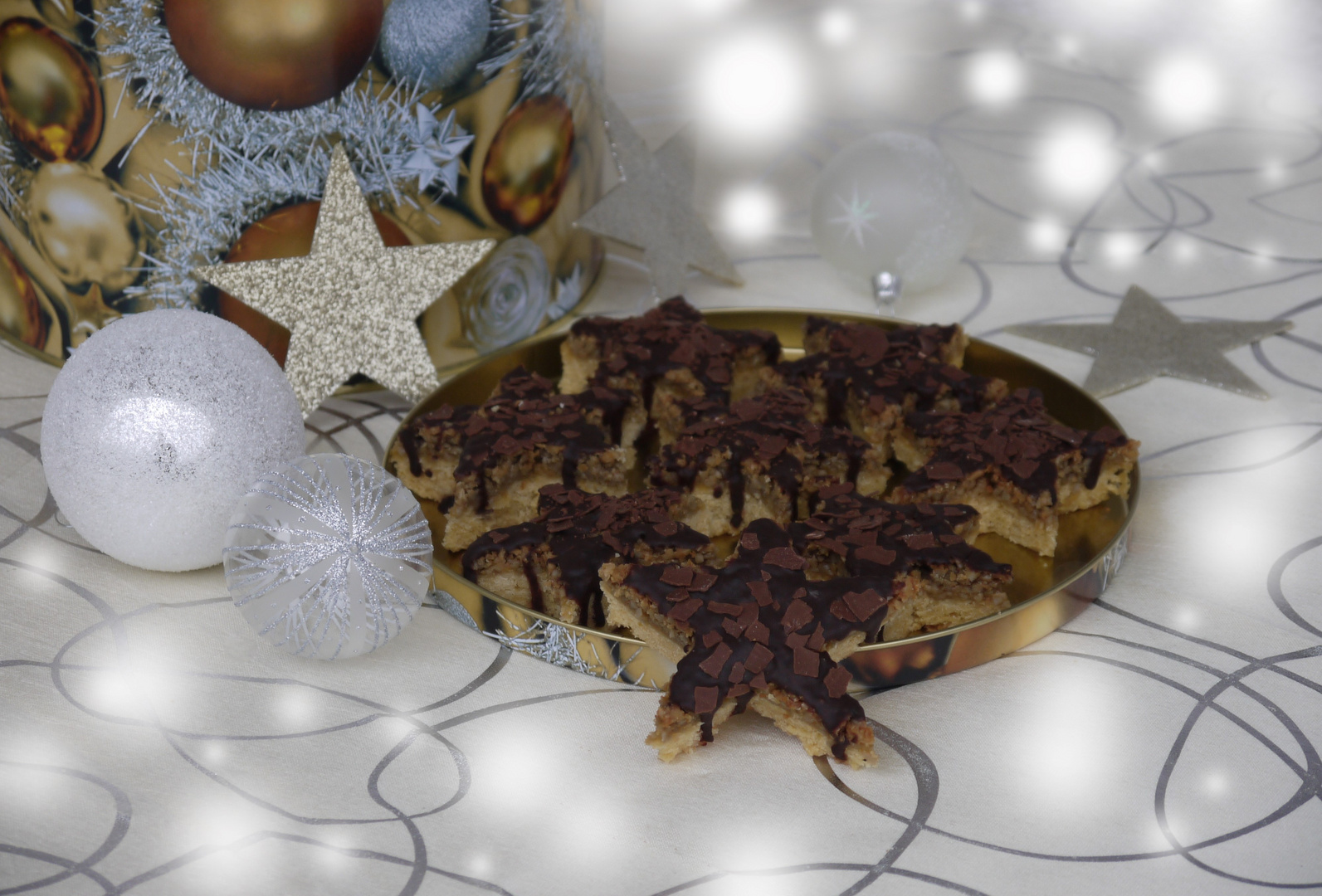 Weihnachtliche Nußecken — Rezepte Suchen